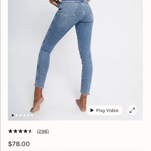 Free People Raw-Hem Skinny Jeans